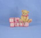 Figurine mini ours Cherished Teddies Enesco I Love Bears 902950 neuve dans sa boîte dans son emballage d'origine