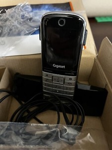 Gigaset SL400H Combiné DECT Bluetooth – Argent/Noir – Neuf Sous Blister – Téléphone Fixe VoIP