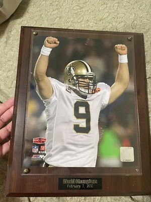 Drew Brees New Orleans Saints Super Bowl Photo Frame Decoration - Image 1 of 4