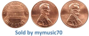 2002 P & D Lincoln Memorial Cent Copper Plated Zinc Penny ** ON HAND ** - Picture 1 of 3