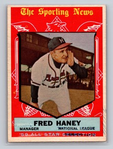1959 Topps #551 Fred Haney