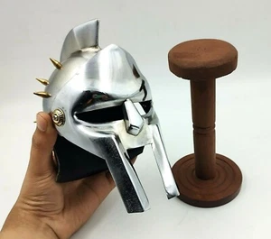 The Great Mini Gladiator Maximum Helmet with Display Stand Medieval Helmet - Picture 1 of 7