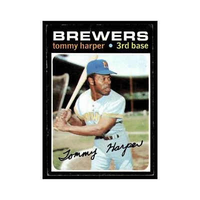 1971 Topps Tommy Harper Brewers #260 Foto 1 de 3