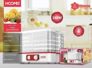 Essiccatore Alimentare Elettrico 5 Livelli 240 W Disidratatore 35°/ 70° - Foto 1 di 3