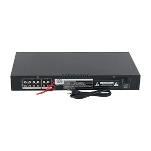 220V Stereo 10band Graphic Audio Equalizer Receiver Treble Bass Adjustment EQ BT - Bild 1 von 32