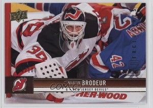 2012-13 Upper Deck UD Exclusives /100 Martin Brodeur #104 HOF
