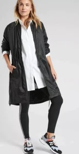 Athleta Summit Parka Jacke Damen Small schwarz Primaloft 486215 leicht - Bild 1 von 13