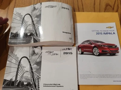 2015 CHEVROLET IMPALA ВЛАДЕЛЬЦЕВ РУКОВОДСТВО, БЫСТРАЯ ССЫЛКА, ИНФОРМАЦИЯ - Изображение 1 из 4