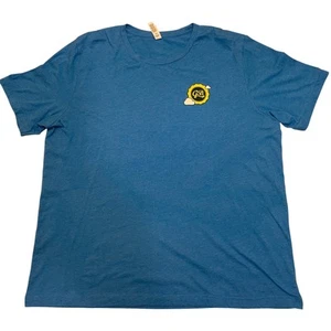 T-shirt grafica Bella tela 10° panchina verde anniversario birrificio birra XL - Foto 1 di 8
