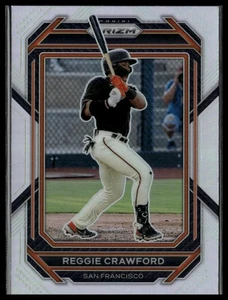 2023 Panini Prizm Reggie Crawford Silver Prizms San Francisco Giants #174 - Bild 1 von 2