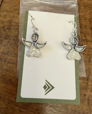 ¡NUEVO! Pendientes de ángel colgantes SILPADA PLATA DE LEY 925 Foto 1 de 3
