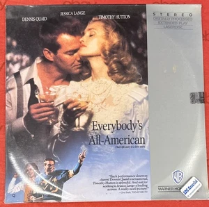 Everybody's All-American NEW & SEALED LASERDISC Dennis Quaid, Jessica Lange - Imagen 1 de 5