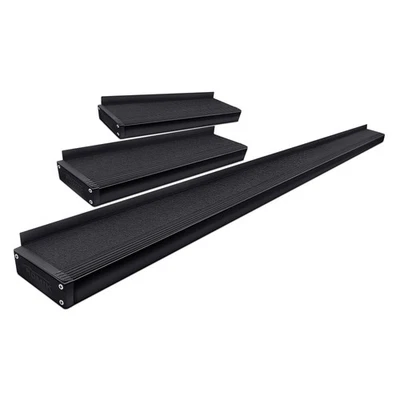 For Mercedes-Benz Sprinter 3500XD 18-24 6.5" ROB Series Black Running Boards Foto 1 de 4