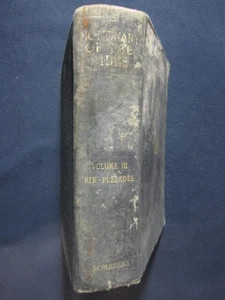 1908 Dictionary of the Bible Volume 3 Kir- Pleaides [Hardcover] Vintage! - Picture 1 of 17