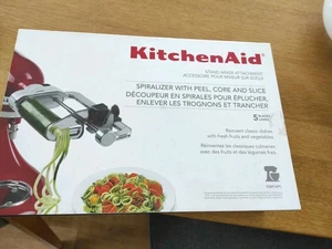KitchenAid Spiralschneider mit 5 Aufsätzen, 5KSM1APC, wie NEU - Bild 1 von 4