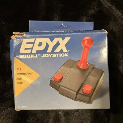 Vtg 200XJ Epyx  Controller Joystick for Commodore 64 & Atari 2600 w/Box - Image 1 of 4