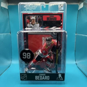 Connor Bedard Chicago Blackhawks NHL Mcfarlane 2024 Legacy Figure New - Picture 1 of 6