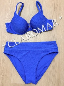 ❤️ Victoria’s Secret Twist Push Up Shocking Blue Bikini Top 34B & Bottom Sm Set - Picture 1 of 11