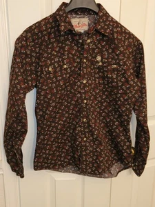 WRANGLER Western Shirt Young Girls Pearl Snap Cowgirl Rancher Rodeo - Picture 1 of 5