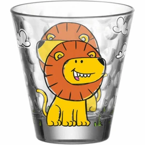 Leonardo children's mug Bambini Optic Lion, drinking cup, soda-lime glass, 21... - Picture 1 of 3