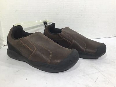 Mocasines sin cordones Keen Boys talla 1 EU 32/33 jaspe sin usar, en caja, cuero marrón ZK-4 Foto 1 de 4