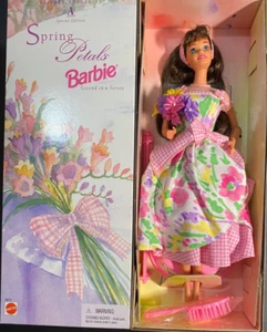 AVON Spring Petals Barbie - Exclusive 1996 - 2nd in a Series - MIB! - Picture 1 of 4