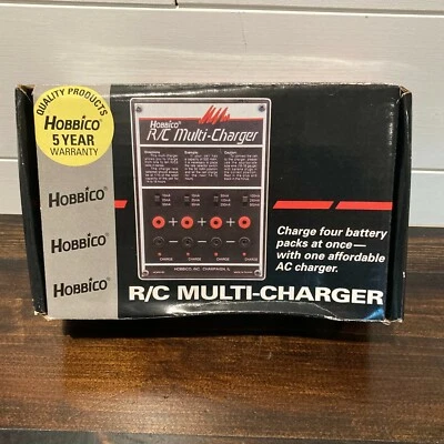 Hobbico HCAP0100 RC Multi-Battery Charger – Vintage 1991 - Image 1 of 4