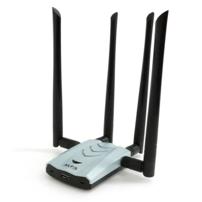 ALFA Network Ultra Wide Range Dual Band 802.11ac USB 3.0 WiFi Adapter (AWUS1900) - Image 1 of 4