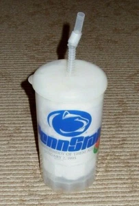 Penn State 1995 Rose Bowl Plastic Mug, T-Shirt & Straw Set by Pro-Ad RB9599! New - Picture 1 of 5