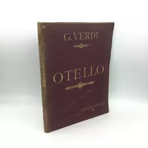 "OTELLO" Giuseppe Verdi - Arrigo Boito, Ricordi 1887 (spartiti, canto e piano) - Bild 1 von 4