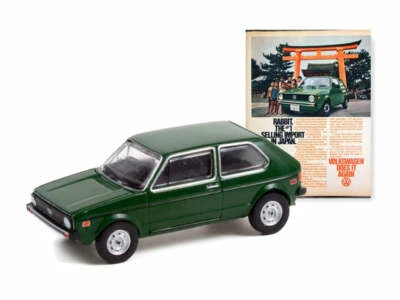 Volkswagen Rabbit 1977 - verde (coches publicitarios de colección) modelo 1:64 - Greenlight 39090E Foto 1 de 3