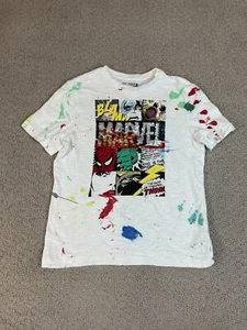 Gap Kids Girl Sz Med Marvel Comic Youth T-shirt - Picture 1 of 6