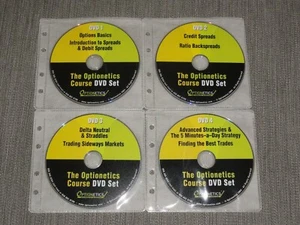 Curso de Opciones Juego de 4 DVD Opciones del Mercado de Valores Comercio - Imagen 1 de 3
