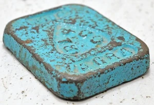 Antique Iron Mercantile Measuring Weight Original Old Hand Crafted - Picture 1 of 8