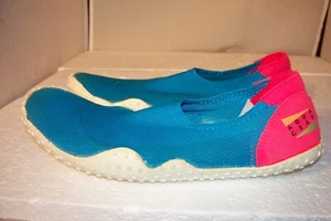 Scarpe da acqua rare made in USA vintage 1990 Nike Aqua Gear calzini da uomo taglia 6 - Foto 1 di 11