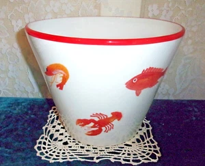 LARGE Crate and Barrel Seafood Shell, Ice and Utility Bucket - Picture 1 of 3