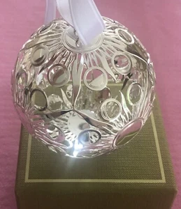 Ornement de noël /Boule 2023 Christofle -Métal Argenté -Magnifique -NEW (1) - Bild 1 von 11