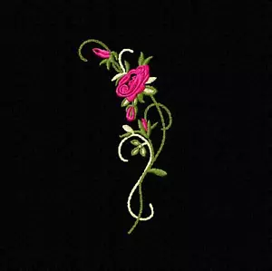 Flowers Machine Embroidery design Rose digital pattern. Set designs 2 sizes - Picture 1 of 9