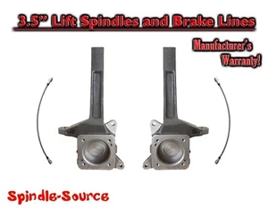 3.5" Lift Spindles Brakelines Kit, fits 2007 - 2021 Toyota Tundra 2WD - Picture 1 of 1