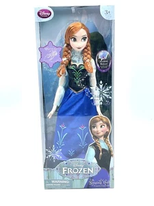 Disney Store Authentic FROZEN 16 ‘’ ANNA Singing Light Up Doll Set - RARE BY - Picture 1 of 6