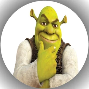 Tortenaufleger Geburtstag Tortenbild Fondant Oblate Shrek L12 - Bild 1 von 1