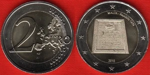 Malta 2 euro 2015 "Republic of Malta in 1974" BiMetallic UNC - Picture 1 of 1