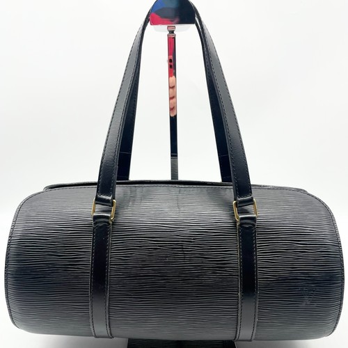 LOUIS VUITTON（LV） Borsa a mano Louis Vuitton Suffro nera Epi pelle M52862 MI0976 Y2K borsa autentica