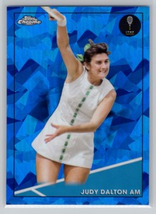 2021 TOPPS CHROME TENNIS SAPPHIRE EDITION #14 JUDY DALTON AM