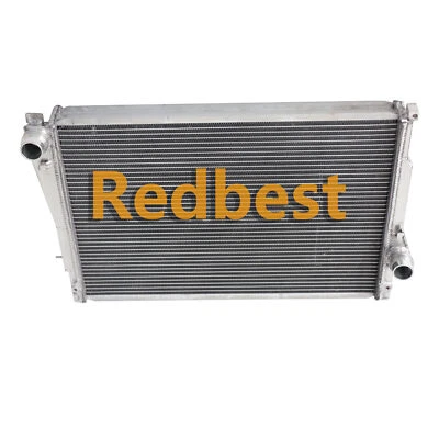 Radiador de aluminio 2627 3 filas compatible con BMW 323i 325i 330i M3 E46 1999-2006 2,5 L 3,0 L MT Foto 1 de 4