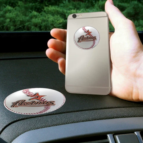 Fanmats MLB Houston Astros Get a Grip Cell Phone Grip Thick Polymer Stickers Cover