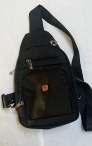 Bolso Bandolera Caballero Negro Acorchado usado Xlan Long - Imagen 1 de 5