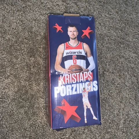 2023 Kristaps Porzingis Bobblehead 3/22 SGA Washington Wizards NBA *Read Cover