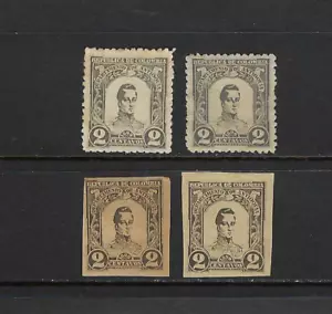'STATO ANTIOCHIA'.- GENERALE JOSE MARIA CORDOBA.- Perf.- Imperfetto.- COLOMBIA {4} - Foto 1 di 2