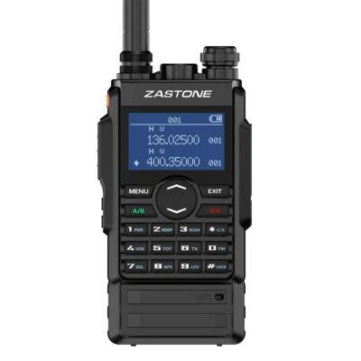 Zastone M7 Walkie Talkie 8W Dual Band UHF 400-480MHz/ VHF 136-174MHz 2600 Radio - Image 1 of 4